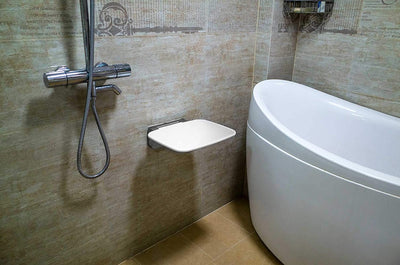 Folding Shower Seat Wall Mounted Shower Chair - TailBoxy